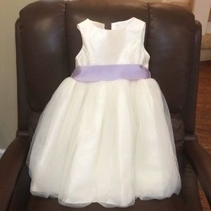 David’s bridal flower girl dress - ivory
